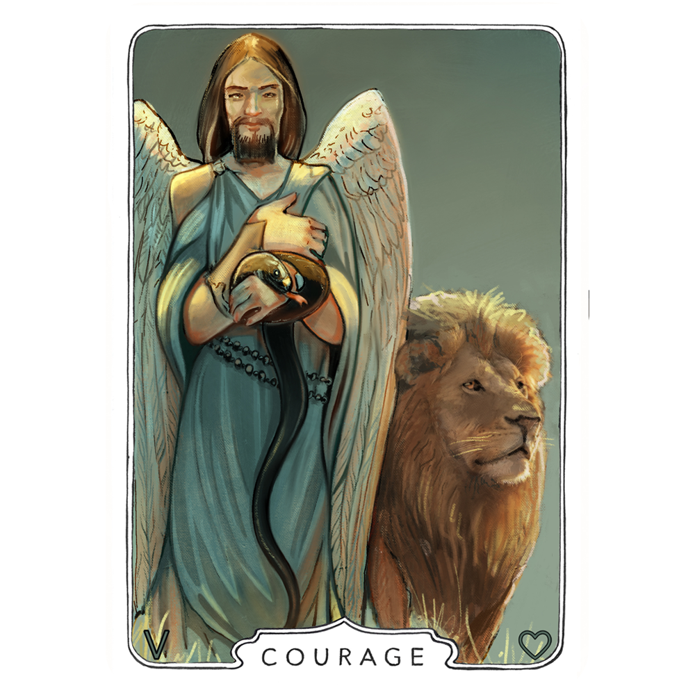 Courage Print