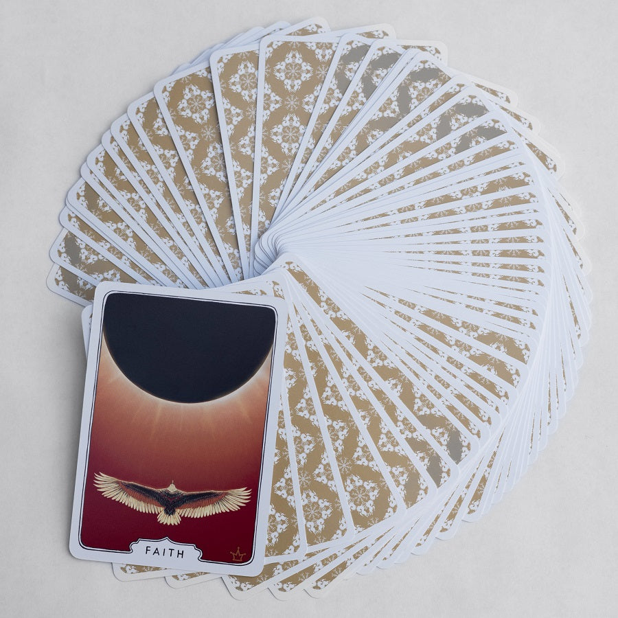 True North Spirit Compass (Card Deck + Guidebook x 3 + Online Masterclass + Black Jute Bag 'AMP UP Your Inner GPS')